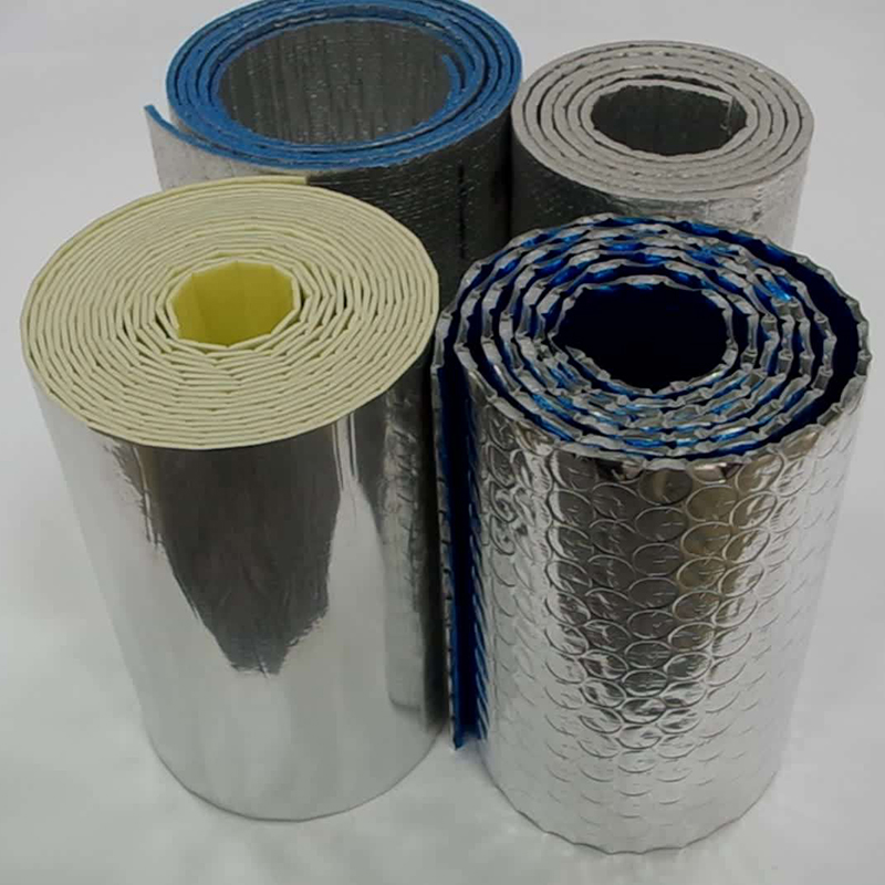 Rolls Of Raw Aluminum Foil With Woven XPE And Aluminum For Heat Insulation And Quakeproof Packaging - PAIDU